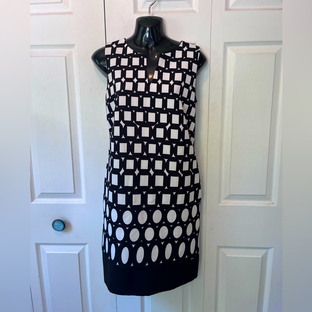 STUDIO I, black/white dress